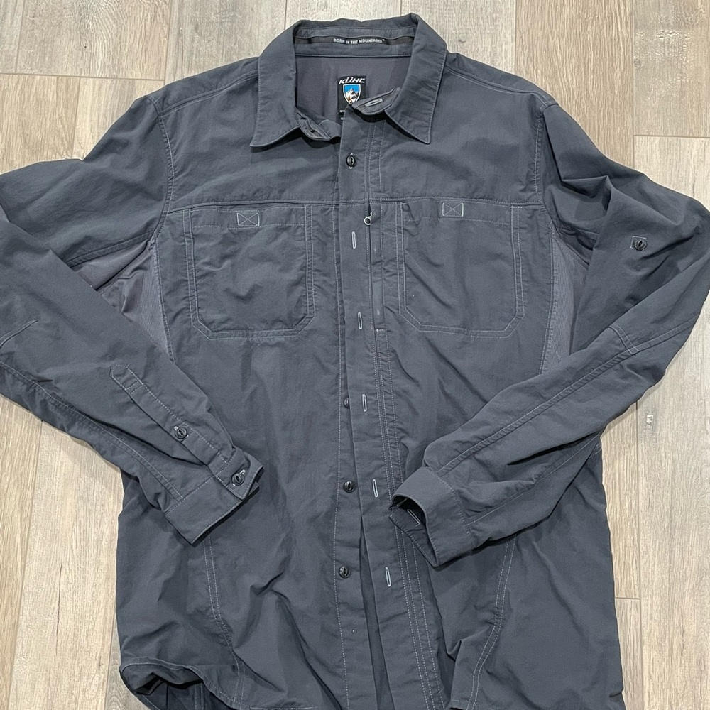 Kuhl Airspeed button down- size large